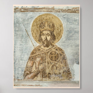 ☧ Κωνσταντῖνος ὁ ΙΑʹ ἀφανίσθη, ἀλλ’ ἡ Ῥώμη Wood Photo Tile