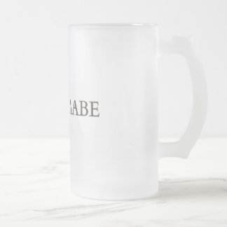 ΜΟΛΩΝ-ΛΑΒΕ FROSTED GLASS BEER MUG