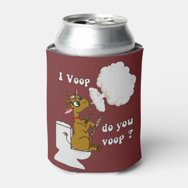 Ω VAPE  | Do You Voop  by VapeGoat™ Can Cooler (Can Front)