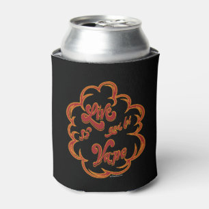 Ω VAPE Live and Let Vape Red by VapeGoat™ Can Cooler