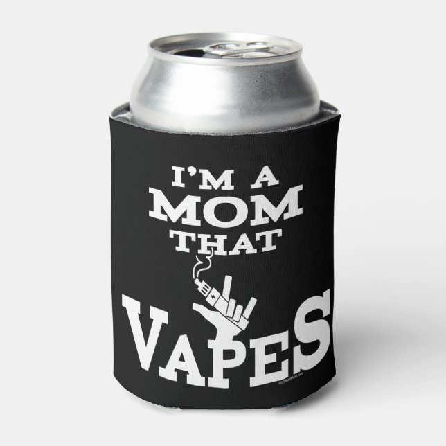 Ω VAPE  | Mom That Vapes  by VapeGoat™ Can Cooler (Can Front)