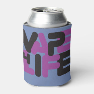 Ω VAPE Vape 4 Life Purple by VapeGoat™ Can Cooler