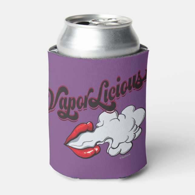 Ω VAPE  | VaporLicious Sexy Lips  by VapeGoat™ Can Cooler (Can Front)