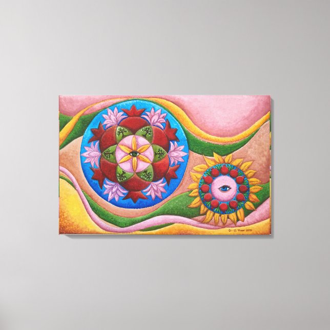 Волшебная Картина - Баланс Canvas Print (Front)