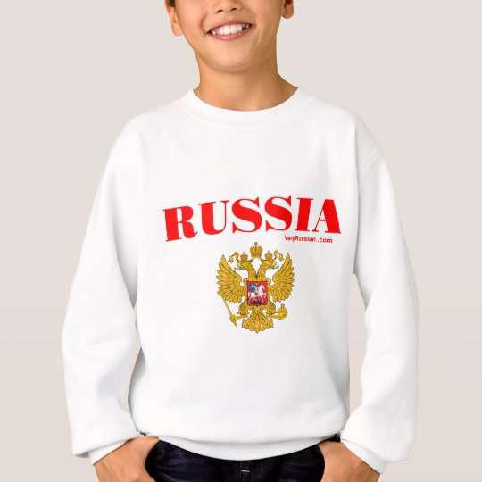Герб России RUSSIA Coat of Arms Sweatshirt