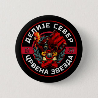 Делије Север 1989 Црвена Звезда Button