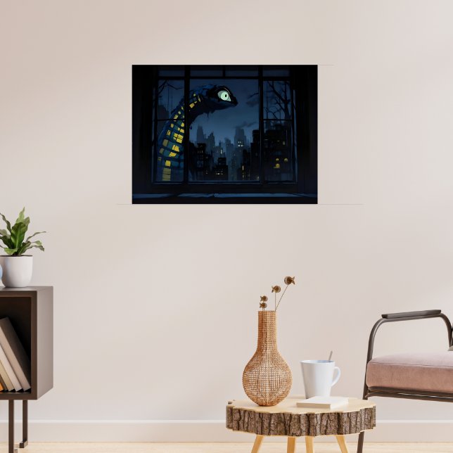 Зoster "He sees" Poster (Living Room 3)