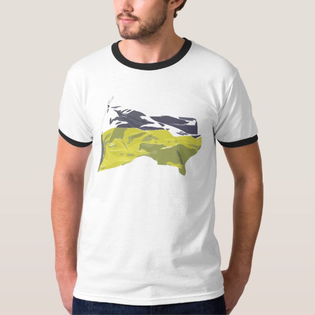 Любити Україну!  Happy Independence Day Ukraine T-Shirt (Front)