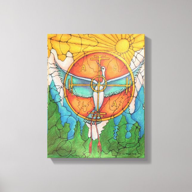 Магнит на бешеные деньги canvas print (Front)