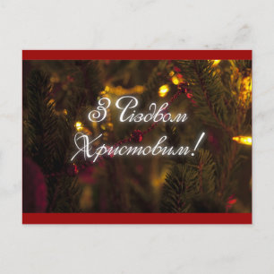 Різдв'яна серія - Christmas series Holiday Postcard