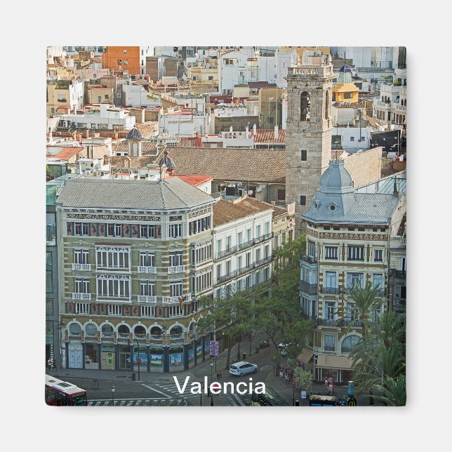 Рanorama of the center of Valencia Magnet (Front)