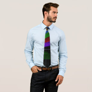 Сandlestick chart with "Rainbow" indicator Neck Tie