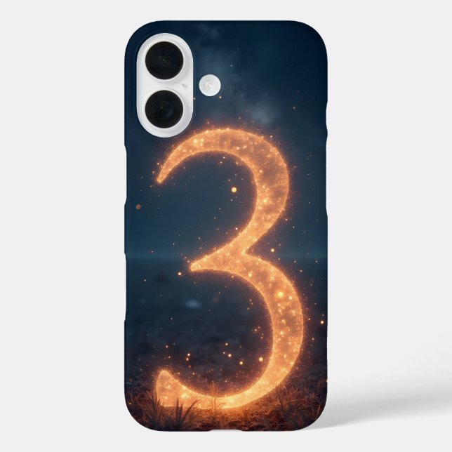 Сase with destiny number Case-Mate iPhone case (Back)