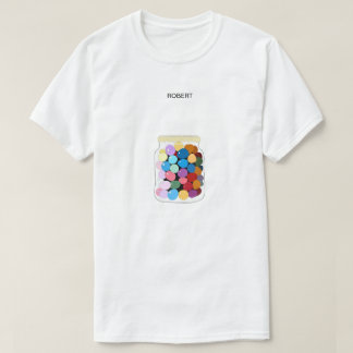 Сolorful candies in a glass jar T-Shirt