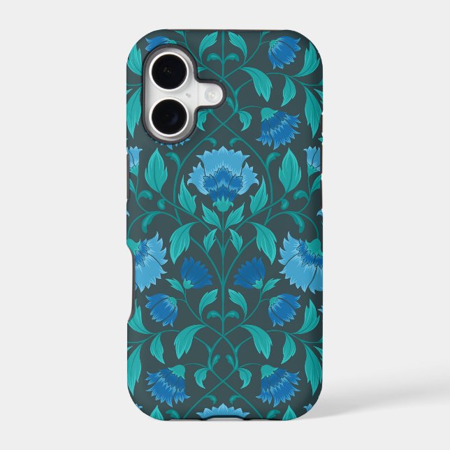 Сornflower pattern iphone case (Back)