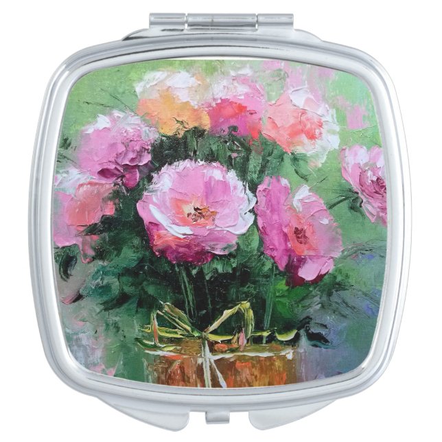 Чайные розы vanity mirror (Front)