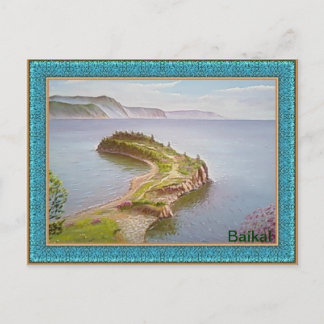 Шаманский мыс на Байкале Postcard