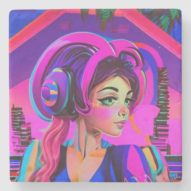 Это дизайн, детка! stone coaster (Front)