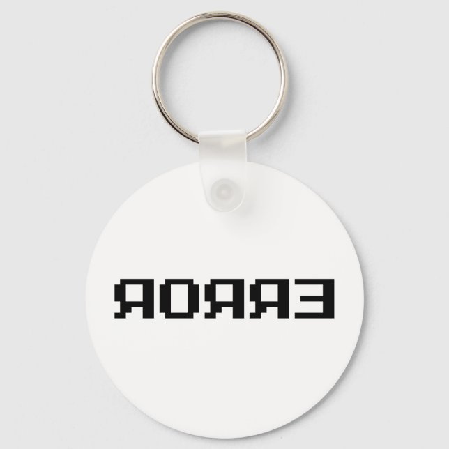 ЯOЯЯƎ | ERROR KEYCHAIN (Front)