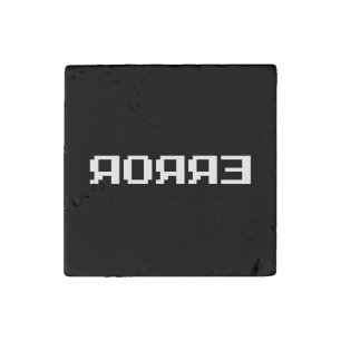 ЯOЯЯƎ   ERROR STONE MAGNET