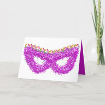 פּוּרִים Purim Esther's mask gemstone crown card