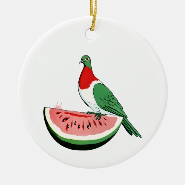 أيها المارون بين الكلمات العابرة محمود درويش CERAMIC ORNAMENT (Front)