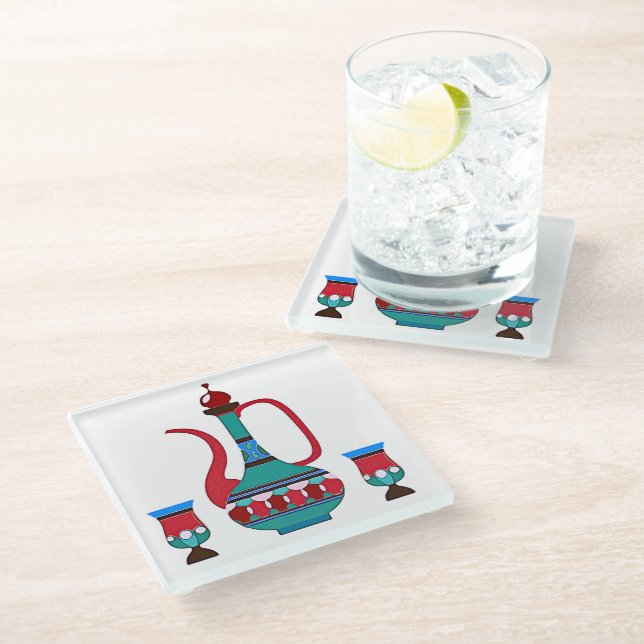 ابريق شاي Coaster (Angled)