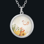 اسم زينب Zeinab Arabic name  Silver Plated Necklace<br><div class="desc">بإمكاننا تصميم أي اسم تريده، فقط راسلنا</div>