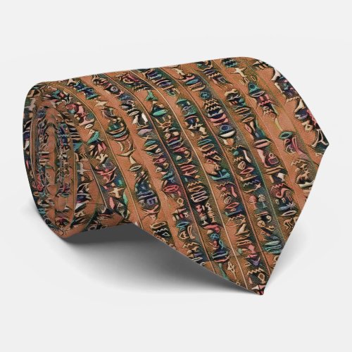  الهيروغليفية المصرية Egyptian Neck Tie