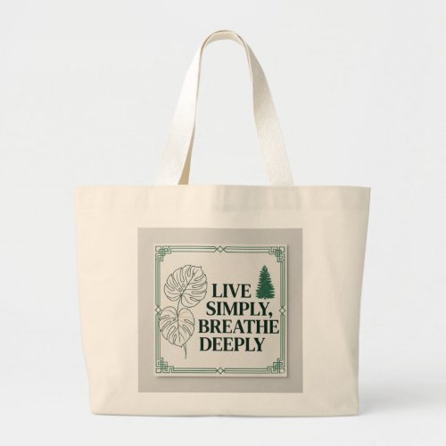 جرافيك  LARGE TOTE BAG