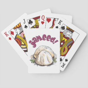 جميد منسف Nashama Jordan Mansaf Jameed Arabic Food Poker Cards