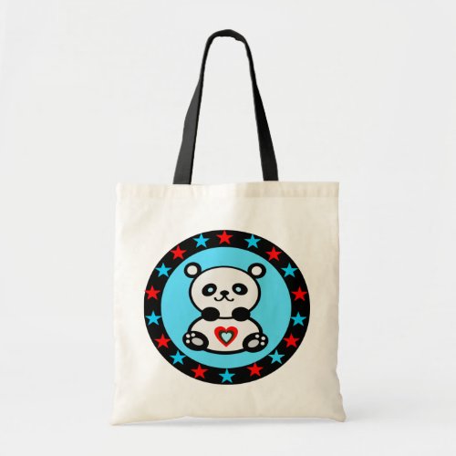 ๑Adorable Baby Panda Budget Tote Bag๑