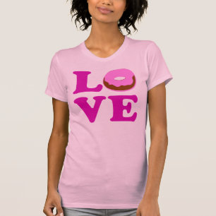ღټ♥Love Donut Women's Chic Crew-neck T-Shirtټ♥ღ T-Shirt