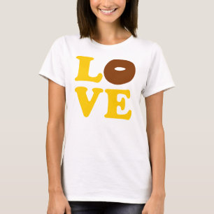 ღ♥ټLove Donut Women's Chic Crew-neck T-Shirtټ♥ღ T-Shirt