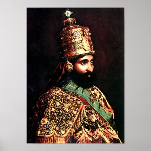 ቀዳማዊ ኃይለ ሥላሴ  Haile Selassie I Coronation Poster