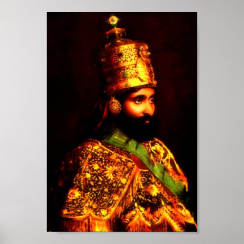 ቀዳማዊ ኃይለ ሥላሴ  Haile Selassie I Coronation Poster