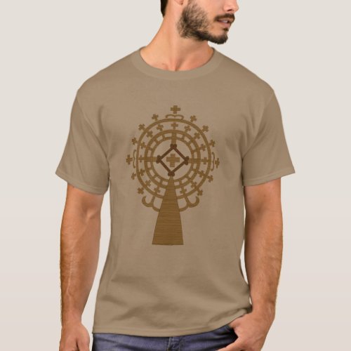 የኢትዮጲያ ኦርቶዶክስ ቲሸርት Ethiopian Cross  T_Shirt