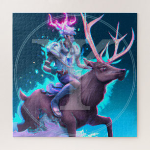 ᛉ Rune Puzzle Anglo-Saxon Vikings language art