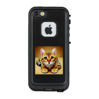 お控えなすって！あっしは猫のベンガルです LifeProof FRĒ iPhone SE/5/5s CASE