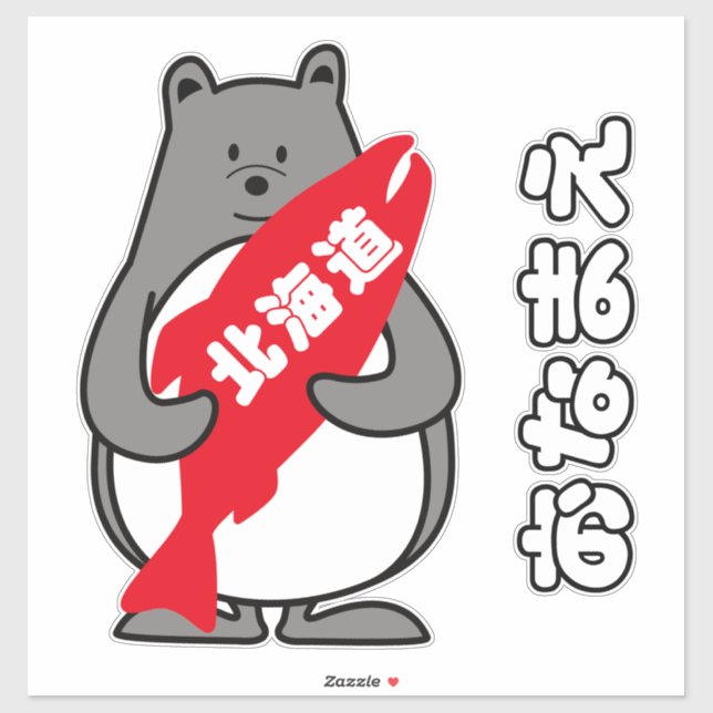 くまぺん HOKKAIDO STICKER (Sheet)