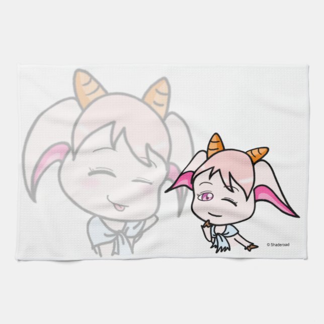 こかげのやぎ キッチンタオル KITCHEN TOWEL (Horizontal)