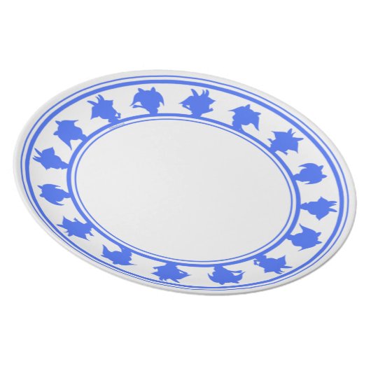 こかげのやぎ メラミン皿 PLATE (Right Side)