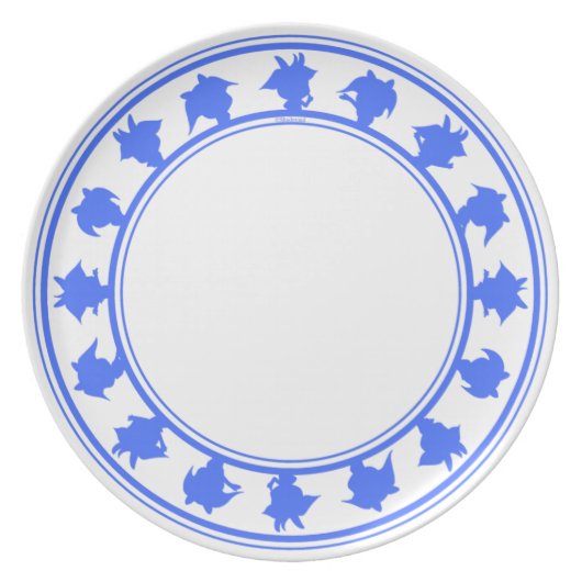 こかげのやぎ メラミン皿 PLATE (Front)