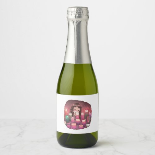 さくになじ SPARKLING WINE LABEL