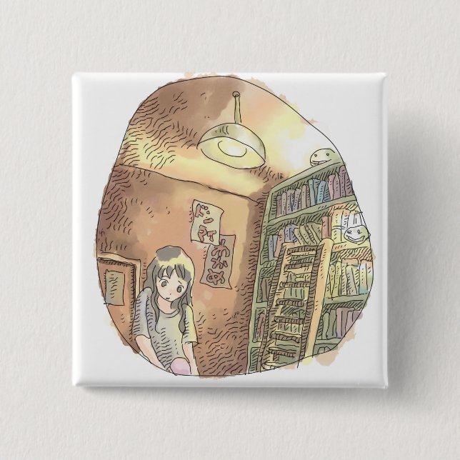 さやにいじ BUTTON (Front)