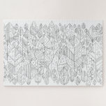 すくっと立つ。〜葉っぱ〜塗り絵 JIGSAW PUZZLE