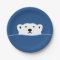 【のぞくホッキョクグマ(濃色地用)】 Looking polar bear (for dark)