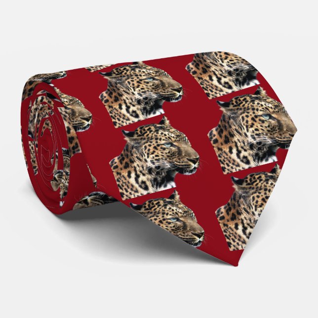 アムールヒョウ NECK TIE (Rolled)