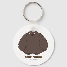 アメリカンコッカースパニエル "アメたま(ブラック)" <名入れ>