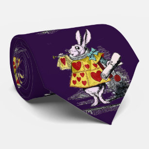 ウサギ , “ Alice's Adventures in Wonderland ” ネクタイ Neck Tie